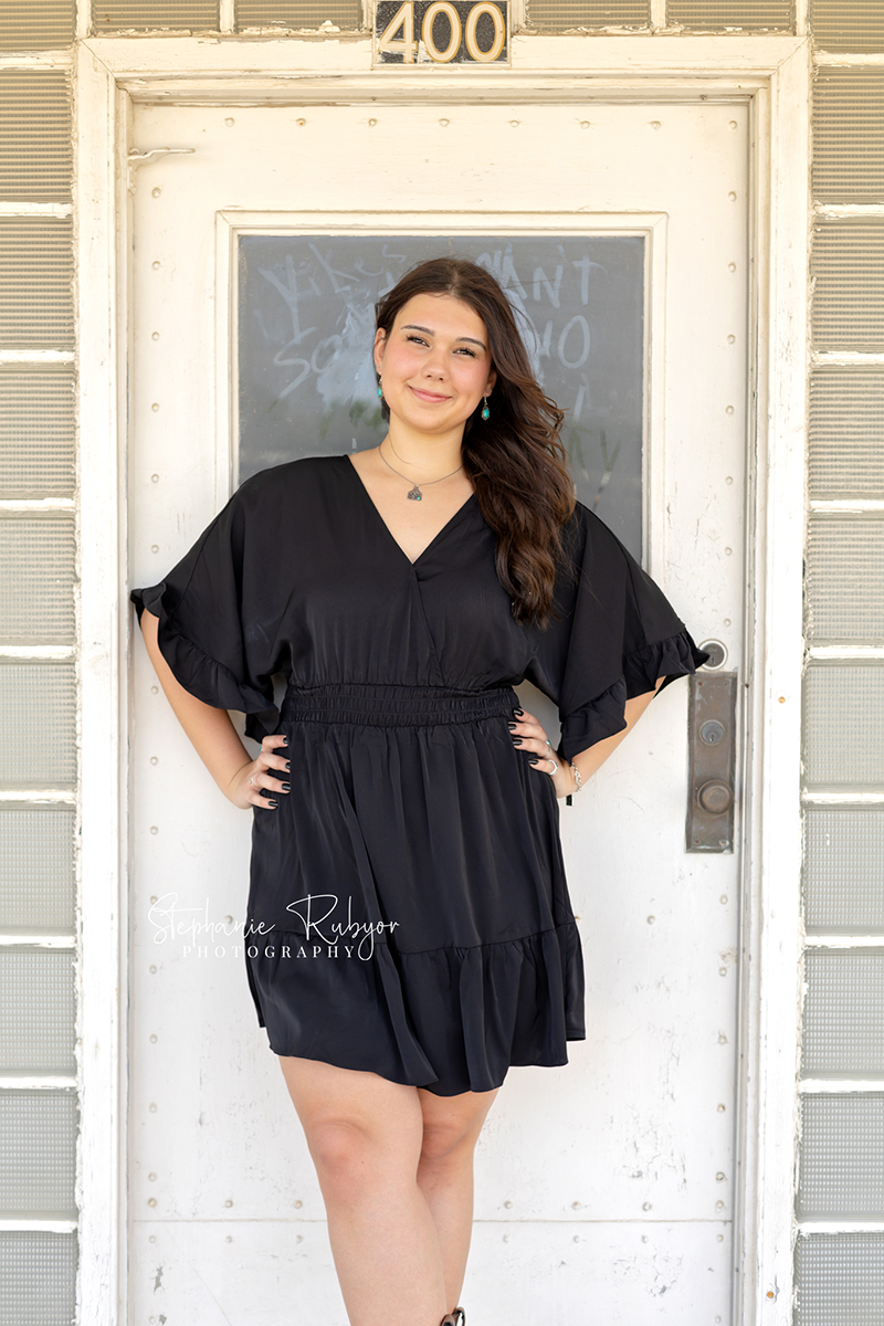 High School senior photo session for Inarah in Fort Worth, Texas. 