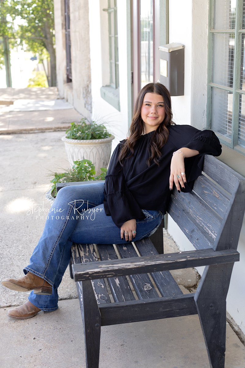 High School senior photo session for Inarah in Fort Worth, Texas. 